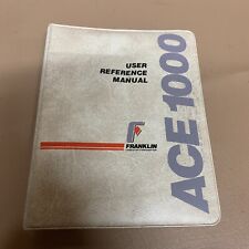 Vintage Computer Franklin ACE 1000 User Reference Manual picture