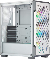 Icue 220T RGB Airflow Tempered Glass Mid-Tower Smart Case, White picture