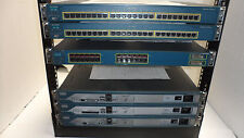  Complete CCNA CCNP 3x 2821, 3 x WS-C3750  Home Lab Kit FREE RACK IOS 15.1 picture