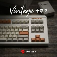 Domikey Vintage Theme Keycap Set For Custom Mechanical Gaming Keyboard Key Caps picture