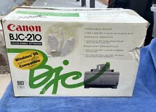 Vintage Retro Canon BJC-210 Color Bubble Jet Inkjet Printer Complete picture