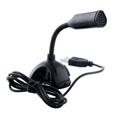 USB Stand Instrument Microphone for Tablet Laptop Black Mini Studio Speech New picture