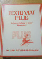 RARE Vintage Commodore 128 German Software - TEXTOMAT PLUS picture