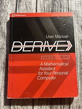 Derive User Manual Version 2.5 A Mathematical Assistant Soft Warehouse Vintage picture