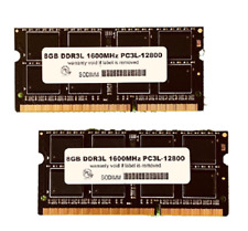 16GB 2x 8GB PC3L-12800S SODIMM MEMORY 0B47381 ThinkPad T440 T540 s431 W540 x230 picture