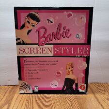 Vintage 1994 1996 Barbie Screen Styler CD ROM Windows 3.1 Windows 95 picture