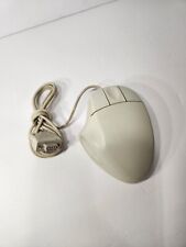 Vintage COMP USA - White Ergo Mouse PC W/ Mouse Pad - 3 Button - 9-Pin picture
