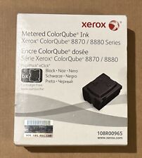 Brand New- Xerox Metered ColorQube 8870/8880 Black Ink 108R00965 picture