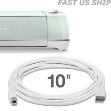 Longer 10ft Quality White Lead Wire Cord USB Cable for Cricut Explore Air 2 picture