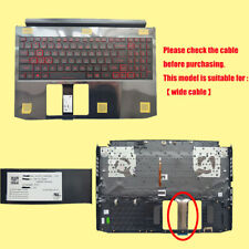 New For Acer Nitro AN515-44 AN515-55 US Palmrest Backlit Keyboard 6B.Q7KN2.033 picture