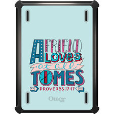 OtterBox Defender for iPad Pro / Air / Mini - Proverbs 17:17 Clock Friend Love picture