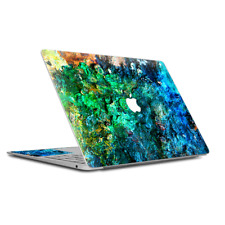 Skin Decal Wrap for MacBook Air Retina 13 Inch - stab wood oil paint picture