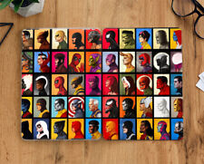 Superhero portraits iPad case with display screen for all iPad models picture