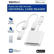 Vivitar Mobile SD and MicroSD Universal Card Reader White MOV4016 picture