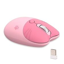 Lomiluskr Cute Cat Wireless Mouse Lightweight Soundless Mouse 2.4G Wireless M... picture