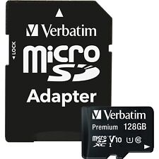 Verbatim Prem Micro SDXC Memory Premium 128GB BE 44085 picture