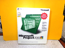 New Vintage Microsoft Project 2000 Office Management Solution for Windows picture