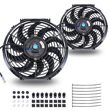 12 Inch Universal Slim Fan Push Pull Electric Radiator 12V 80W High Performance  picture