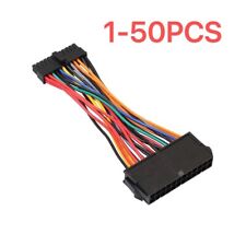 Lot ATX Power Supply 24 Pin to Mini 24P Cable For Dell Optiplex 760 780 960 980 picture