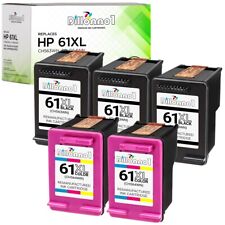 5PK for HP 61XL CH563WN CH564WN Black Color Ink For Deskjet 1000 1050 1055 2050 picture