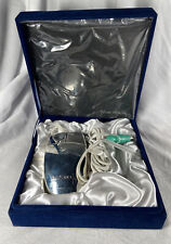 Wallace Silversmiths SILVER PLATED COMPUTER MOUSE w/ Box & Mouse Pad Gift Set picture