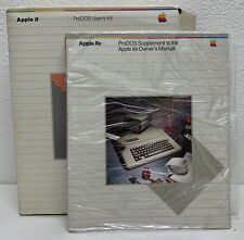 Vintage APPLE: 1983 Apple II ProDOS User's Kit + Apple IIc & IIe Supplements picture
