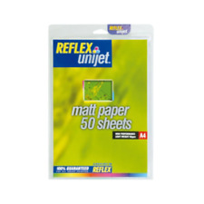 Reflex Unijet A4 Matte Paper 90gsm 50pk Premium High Quality Perfect Gift Idea picture