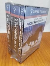 TOTAL TRAINING for ADOBE PREMIERE PRO 1.5 - 3 Sets Courses DVDs New & Sealed picture