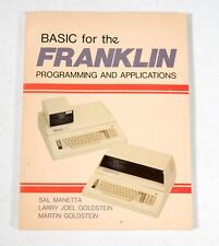 Vintage BASIC for the Franklin Computer Programming and Applications  ST533 picture
