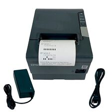 Epson TM-T88V POS Compact Thermal Receipt Label Printer USB Serial FULLY TESTED picture