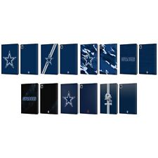 OFFICIAL NFL DALLAS COWBOYS LOGO LEATHER BOOK WALLET CASE COVER FOR APPLE iPAD picture