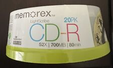 Memorex LightScribe CD-R 20 Pack 80 Min Unopened picture