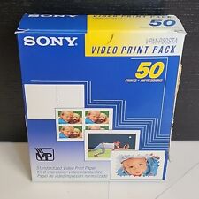 Sony Video Print Packs 50 Prints Model VPM-P50STA - New in Box - Rare,  picture