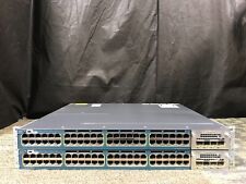 (2x) Cisco Catalyst WS-C3560X-48T-L 48-Port Fully Managed Switch w/ C3KX-NM-10G picture