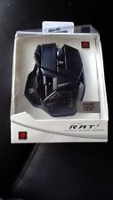 Mad Catz R.A.T. 4+ Optical Customisable Wired LED Pro Video Game/Gaming PC Mouse picture
