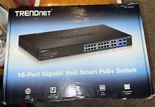 TRENDNET TPE-2840WS 16-port Gigabit Web Smart PoE Switch Plus 4 SFP slots picture