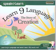 LEARN 9 LANGUAGES: THE STORY OF CREATION. BRAND NEW.  SHIPS FAST and SHIPS FREE picture