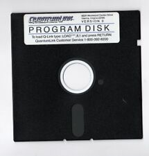Commoddore 64 - 128 - Quantum Link Program - 5.25 Disk - Original picture