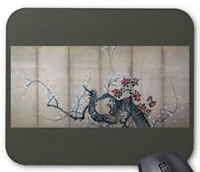 Kiichi Suzuki Plum Camellia Picture Folding Screen Mouse Pad Photo Pad Japan Mas picture