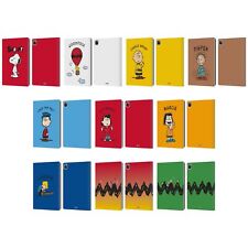 OFFICIAL PEANUTS CHARACTERS LEATHER BOOK WALLET CASE COVER FOR APPLE iPAD picture