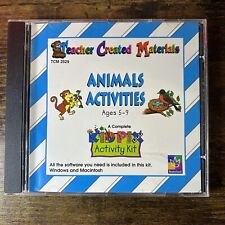 Animals Activities CD Rom Teacher Created Materials Activity Kit 1999 Vintage picture