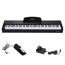 88 Key Beginner Digital Piano Weighted for Adults Kids, Portable Wooden Elect... picture