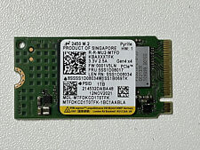 Micron 2450 M.2 2242 MTFDKCD1T0TFK 1TB PCIe Gen4x4 NVMe SSD Pyrite For HP Laptop picture