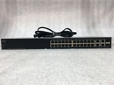 Cisco SF300-24PP-K9 V02 24-Port 10/100 PoE+ Managed Network Switch w/ PWR Cable picture