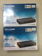LOT OF 2:  TP-LINK TL-SG1008D 8-PORT EXTERNAL SWITCH DESKTOP SWITCH - NEW & SEAL picture