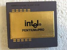 Intel SL22Z Pentium Pro 200MHz Gold CPU Processor KB80521EX200 512K Vintage picture