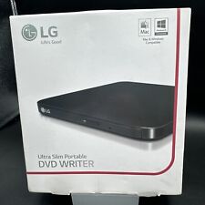LG Ultra Slim Portable SP80 External DVD Burner Writer PC Mac Compatible picture