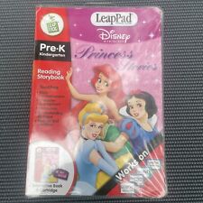 T9 Leap Frog, Leap Pad, Reading Storybook, Disney Princess Stories, Book & Cart. picture