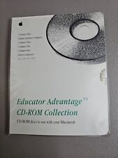 Apple Education Advantage Promo Software CD-Rom Vintage Computer Mac 1992-1993 picture