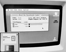 Apple Macintosh Boot Disk System [1.1 - 6.0.8] 400/800k Floppy for Vintage Macs picture